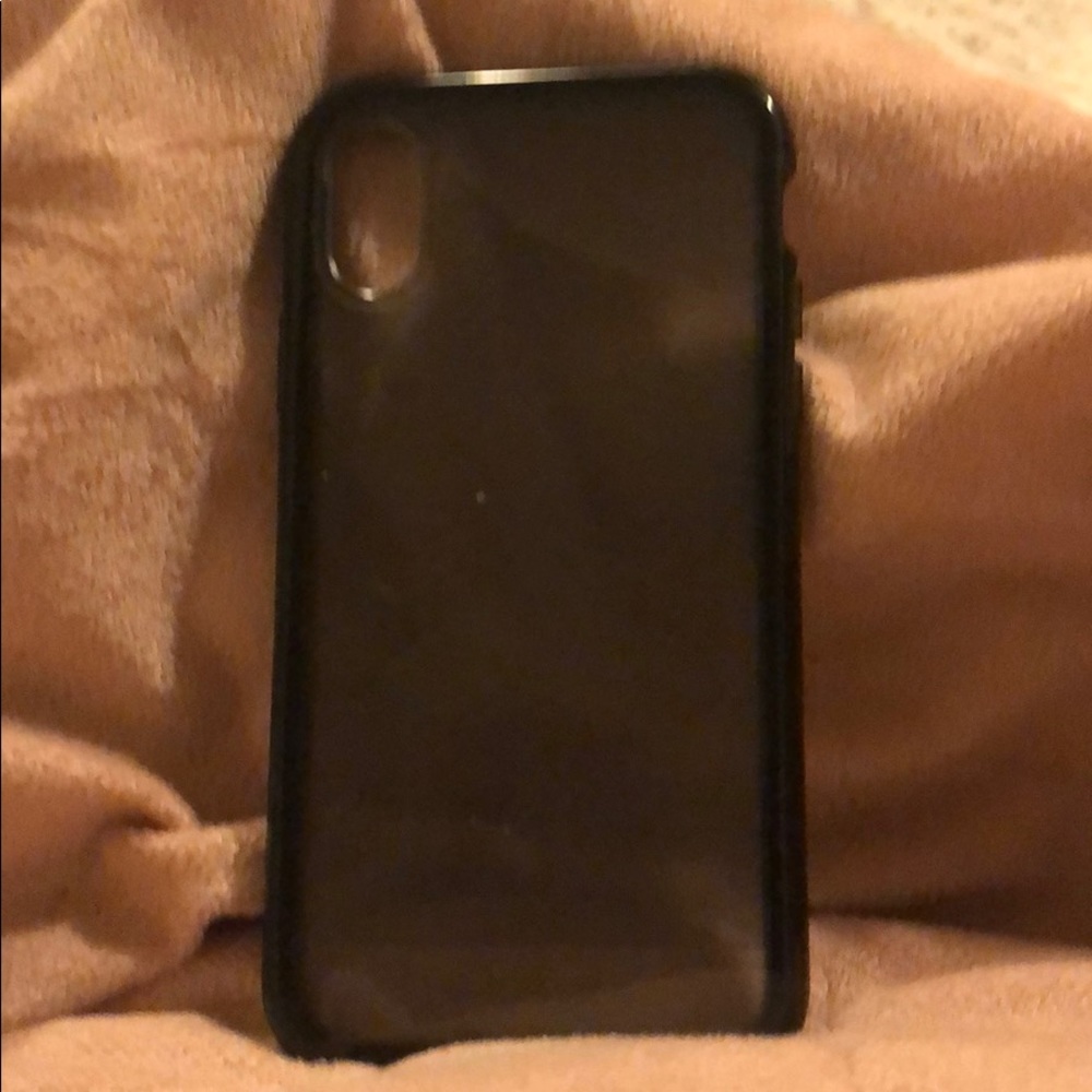 Black, tech21 iPhone X case